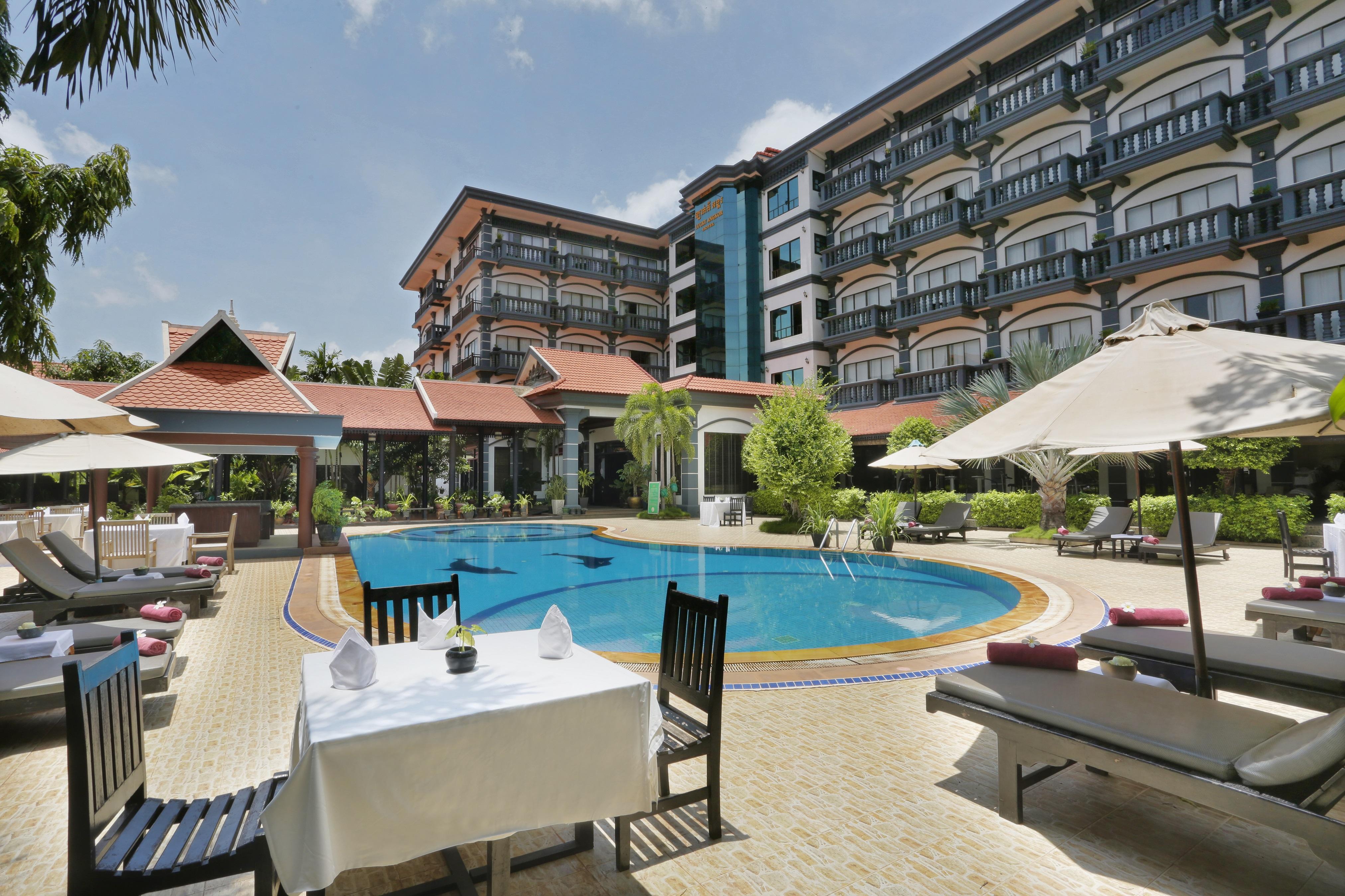 Lucky Angkor Hotel & Spa Siem Reap Exterior foto