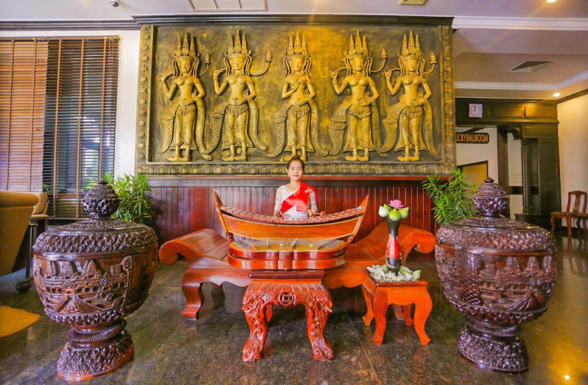 Lucky Angkor Hotel & Spa Siem Reap Exterior foto