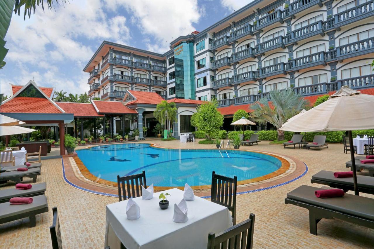 Lucky Angkor Hotel & Spa Siem Reap Exterior foto